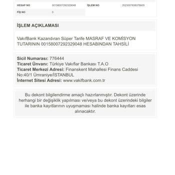 VakıfBank Kazandıran Tarife Saçmalığı