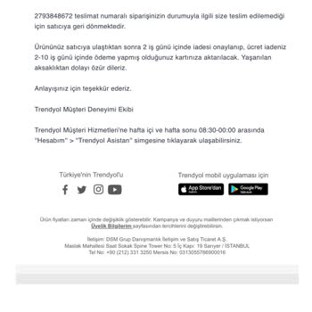 Aras Kargo Şubeden Almayan Müşterinin Ürününü Satıcıya Geri Gönderiyor