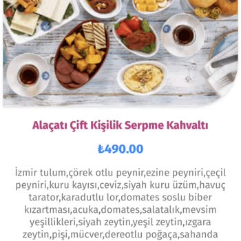 Alaçatı Muhallebicisi İnsanları Menüden Bambaşka Kahvaltı Getirerek Yanıltıyorlar