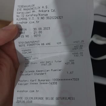 Eve BB Krem Rengi Olmadı, Açıldığı İçin Ürünü İade Almıyor