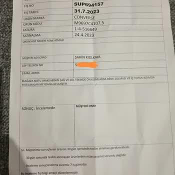 SuperStep Converse Ayakkabı Renk Solması