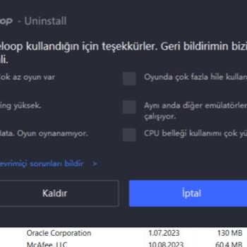 HP Bilgisayarımdaki Uygulamaların Bazıları Bulanık Auto Clicker Vs.