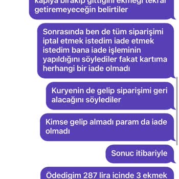 Getir Uygulaması Siparişim Eksik Geldi İade Mi Yapmıyorlar
