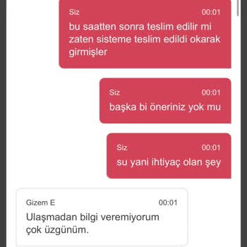 Teslim Edilmeyen Sipariş Ve Yemeksepeti Sitesinin Çözüm Üretmemesi