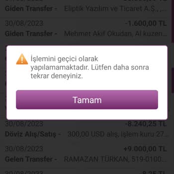 Enpara EFT İptali Yapamıyorum