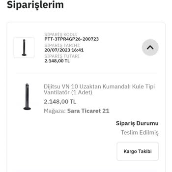 Epttavm Güvencesinde Ki Ürün Mağduriyetim