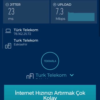 Türk Telekom Hız Sorunu 75 MB Yerine 7 MB