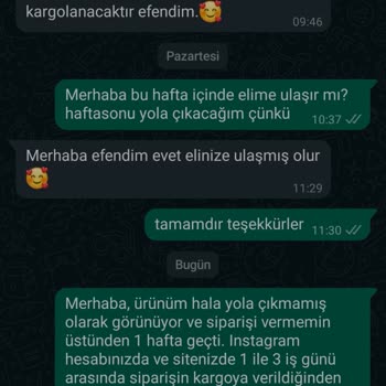 Lesequence Üzerinden Verilen Siparişin Gönderilmemesi