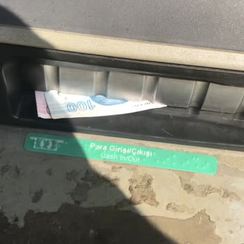 TEB ATM Den Para Sıkışması