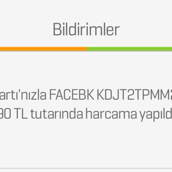 Facebook Hesabımdan Habersiz Kredi Kartı Harcamaları