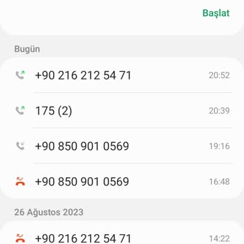 0850 484 03 25 850 90 850 901 05 69 Yanıltıcı Aramalar