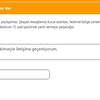 AGT Kurye Ziraat Kartımı Getirmiyor
