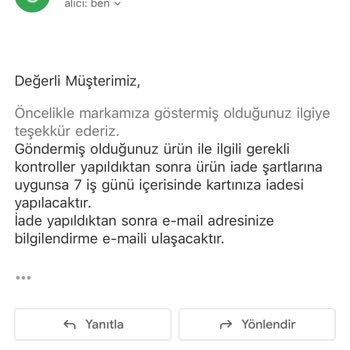 Perakende Converse Para İadesi Yapmıyor