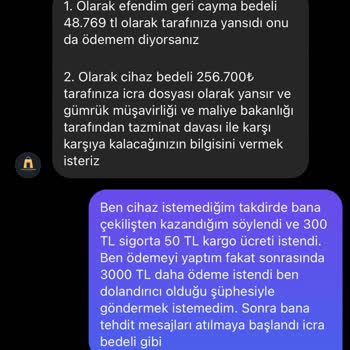 iPhone Elektronik Çekiliş Dolandırıcılığı Hakkında Şikayet