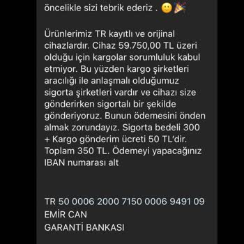 iPhone Elektronik Çekiliş Dolandırıcılığı Hakkında Şikayet