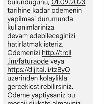 Turkcell Fatura Erteleme Talebi