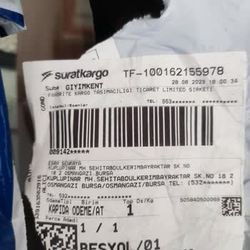 Favorite Kargo İtinasız Hizmet Satılması