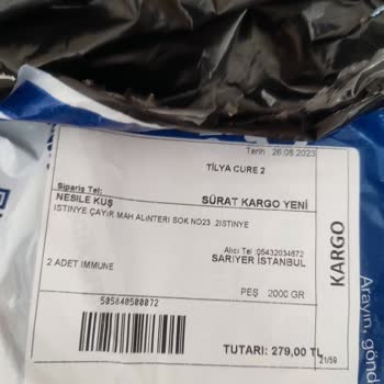 Favorite Kargo İtinasız Hizmet Satılması