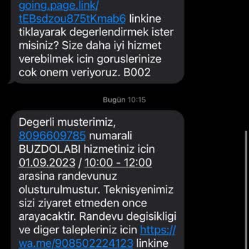 Vestel Buzdolabı Teslimatı Ve Yanlış Yönlendirme