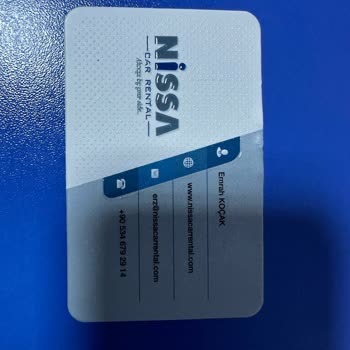 Nissa Car Rental Nissa Kirli Araç Teslimi