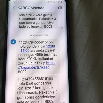 Kargomsende Bir Türlü Gelmeyen Kargo!
