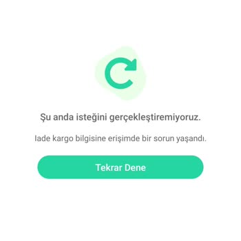 Dolap İade Sistemi Sorunu!