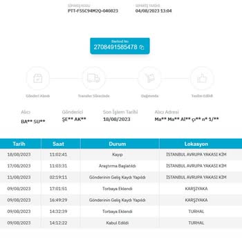 Epttavm Kargonun Kayıp Olması Ücret İadesi Yapılmaması