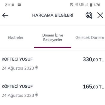 Köfteci Yusuf Kasiyer Hesabımdan Fazla Para Çekti