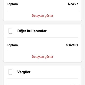 Vodafone 300 TL'lik Faturam 800 TL Geldi