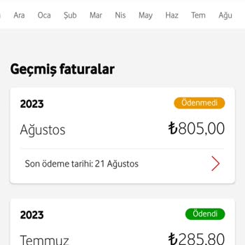 Vodafone 300 TL'lik Faturam 800 TL Geldi