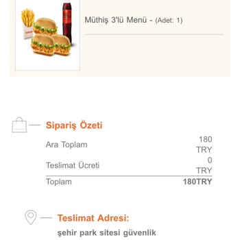 Popeyes Eksik Hatalı Ürün