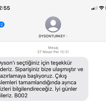 Dyson'ın 4 Aydır Parça Göndermemesi