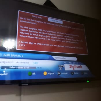 Digiturk Maçları İzlemekte Sıkıntı Yaşıyorum.