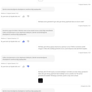 Hepsiburada'da Mobiloom Satıcısının Kötü Servis Hizmeti!