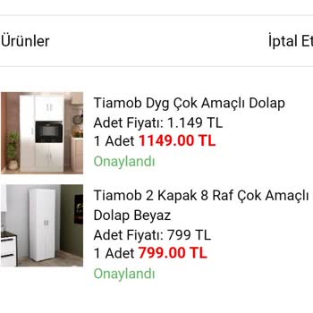 Tiamob Geciken Siparişim