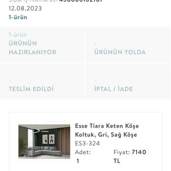 Vivense Koltuğumu Hala Göndermedi