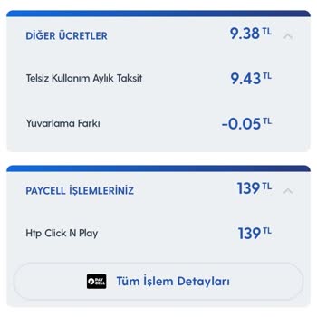 Turkcell Htp Click N Play Adı Altında Benden 139 TL Alındı.