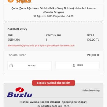 İstanbul Seyahat Bilgi Dışı İşlem
