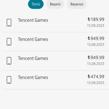 Vodafone Payguru İznim Dışında Yapılan Ücretlendirme