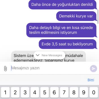 Getir Su Kadıköy 4 Saat Teslim Edilmeyen Su Siparişi