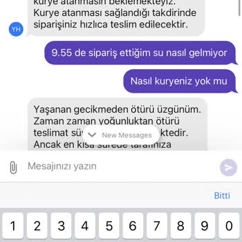Getir Su Kadıköy 4 Saat Teslim Edilmeyen Su Siparişi