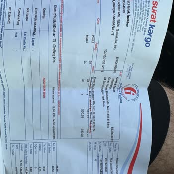 Sürat Kargo Tarafından Kaybolan Kargom