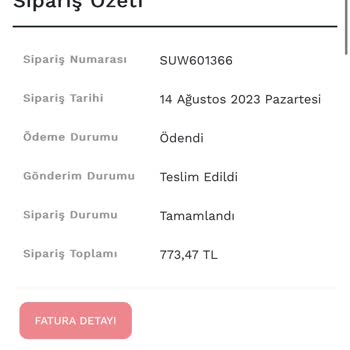 Suwen Para İadesi Yapmıyor