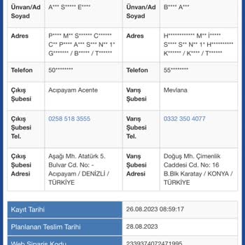 Sürat Kargo Ürünümü Şubede 4 Gündür Bekletiyor