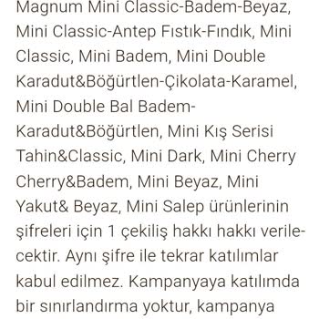 Magnum Çekiliş Limit Sorunu