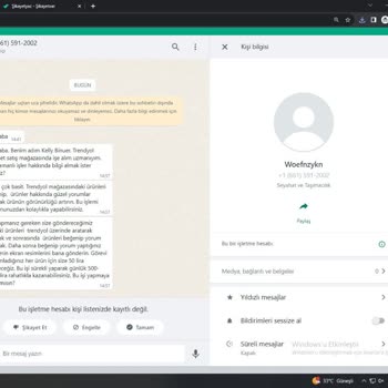 WhatsApp Üzerinden Trendyol Adı Kullanılarak Sahte Mesaj Atılması