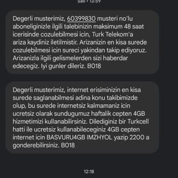 Superonline İnternet Arıza Kaydım Çözüm Bulmuyor