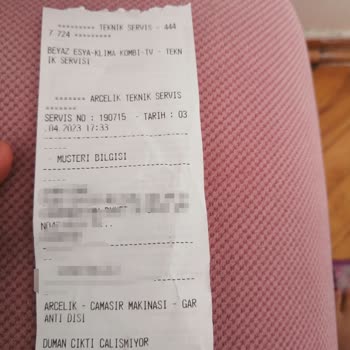 Ulus Teknik Arçelik Servisi Tamiratı Ve Müşteri Hizmetleri Konusunda Hayal Kırıklığı