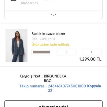 Pull And Bear İade Ve Gift Card Mağduriyeti