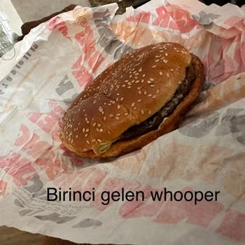 Burger King Kötü Hamburger (tost)